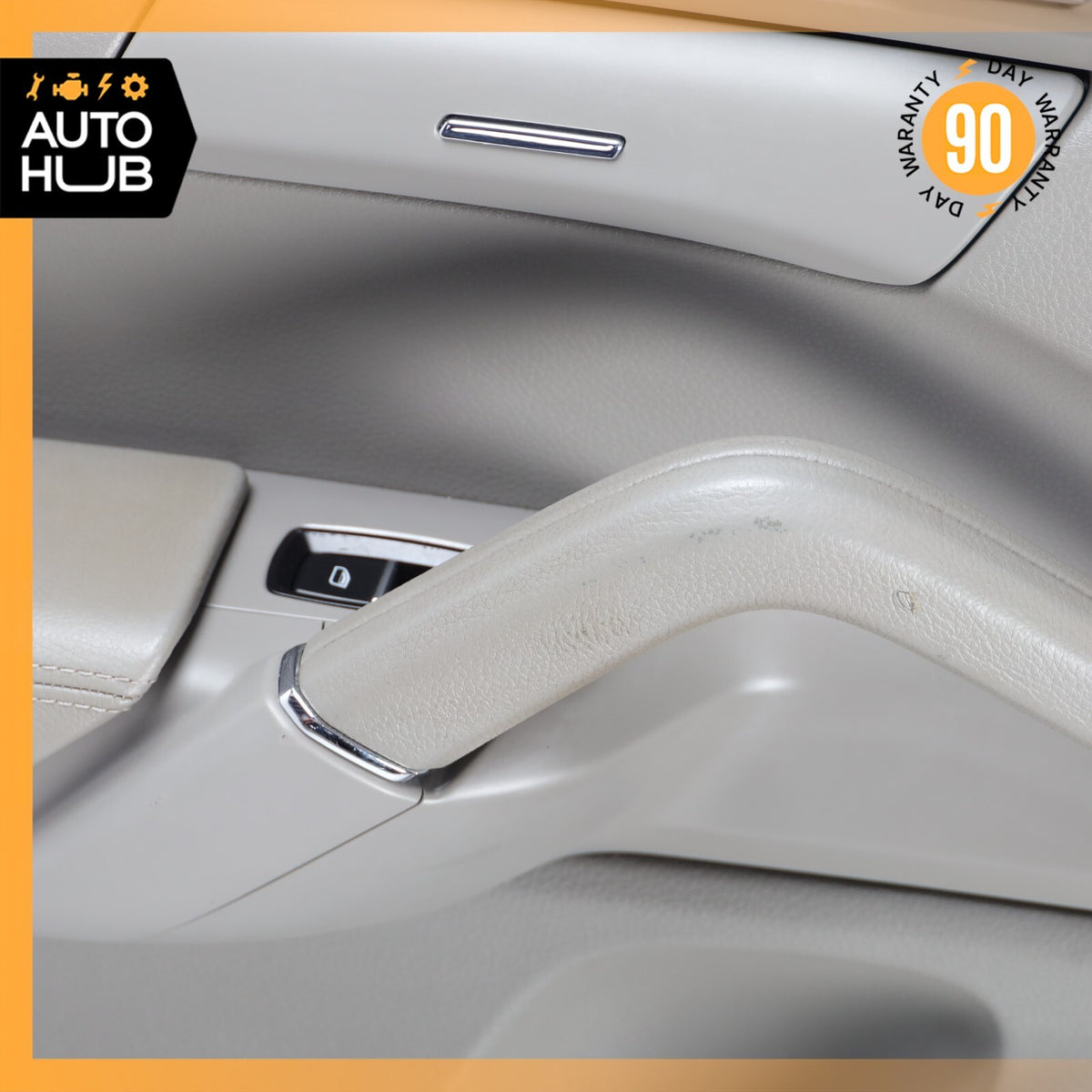 11-18 Porsche Cayenne 958 S Rear Left Side Interior Door Panel Gray OEM - photo 7