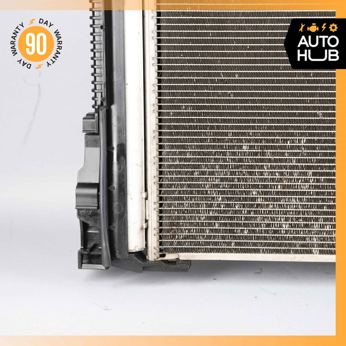 Mercedes W212 E350 E400 Engine Water Cooling A/C Condenser Radiator OEM 85k - photo 16