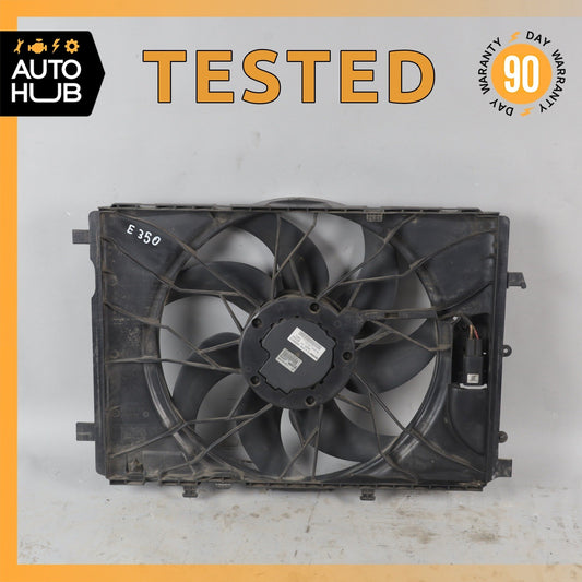 08-20 Mercedes W207 E250 C250 Engine Radiator Cooling Fan Motor Assembly OEM - photo 1