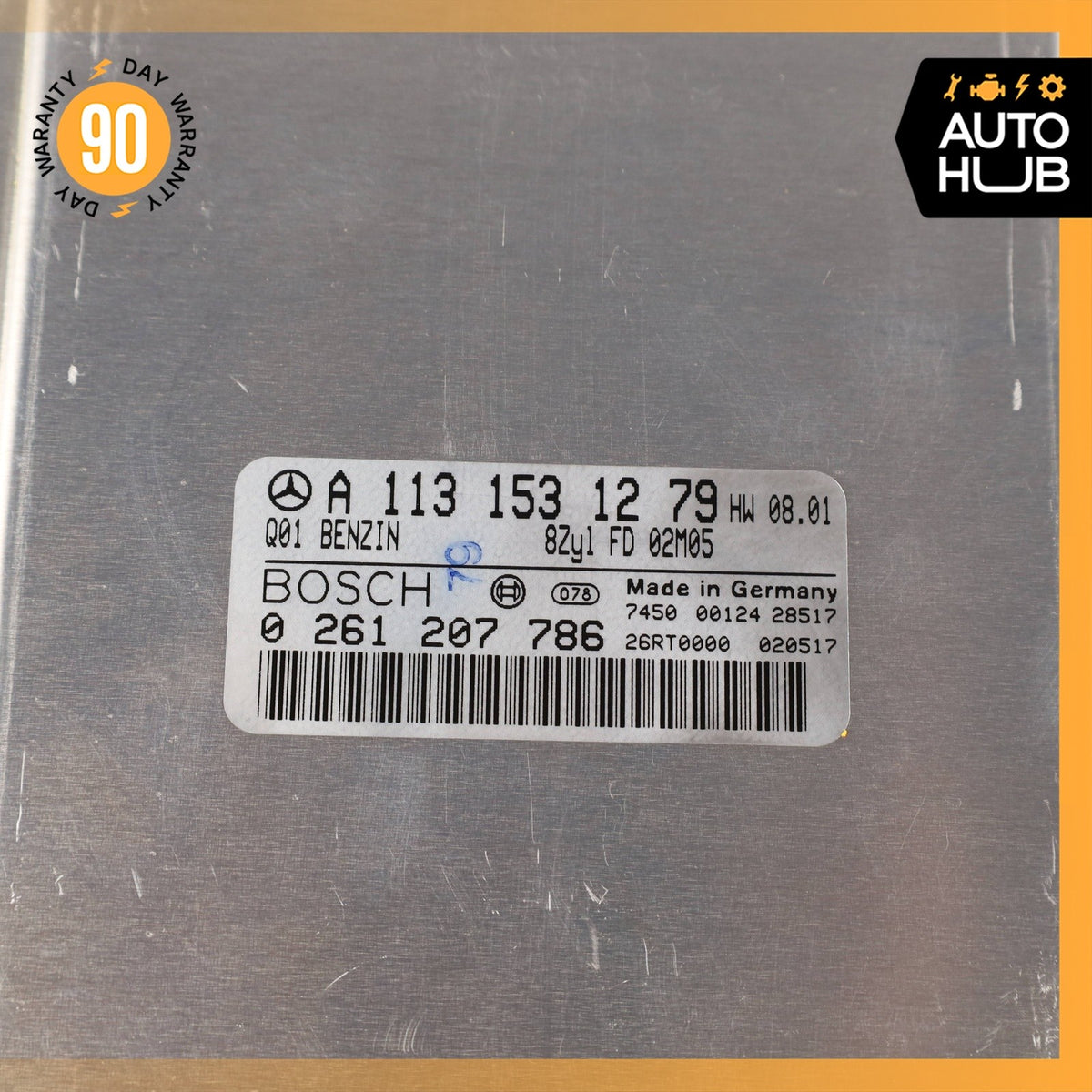 02-06 Mercedes W215 CL500 SL500 ECU Engine Control Module Unit 1131531279 OEM - photo 9