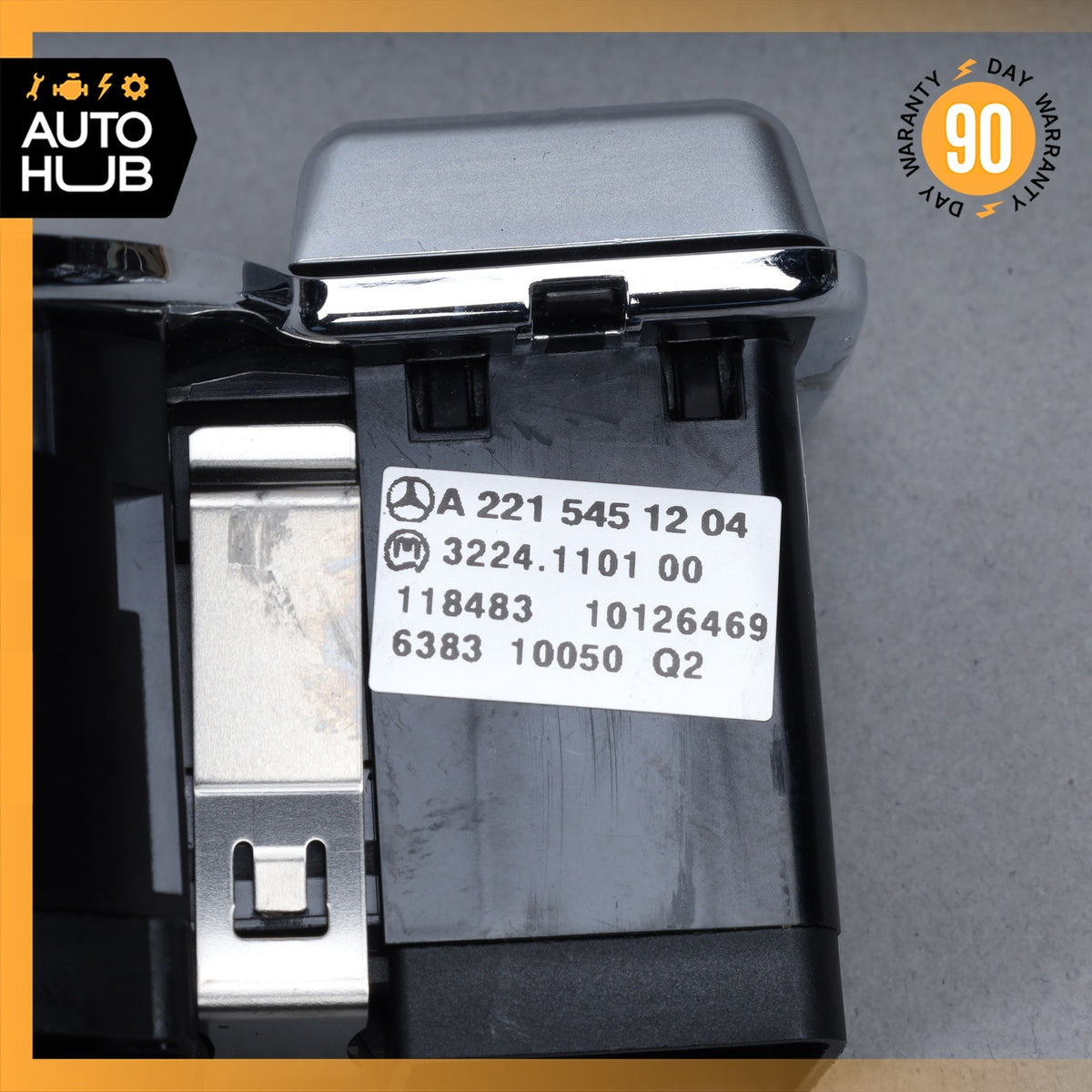 07-14 Mercedes W221 S600 S63 AMG CL550 Headlight Switch Night Vision Control OEM - photo 8