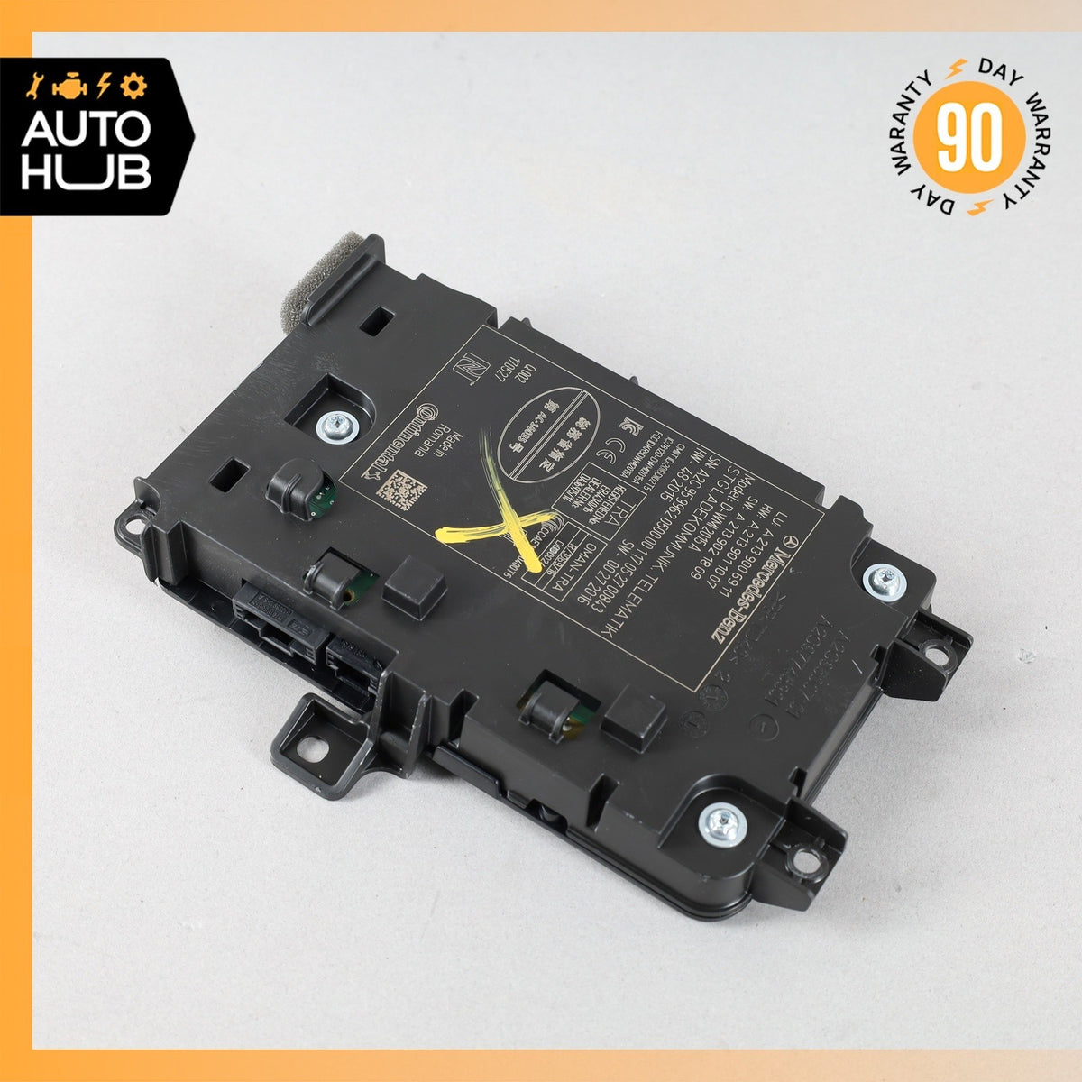 18-23 Mercedes W238 E400 E450 Center Console Communication Control Module OEM - photo 2