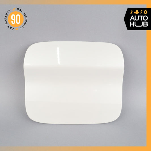 14-19 BMW F15 X5 Fuel Gas Tank Filler Neck Door Cover White 51917312316 OEM - photo 1