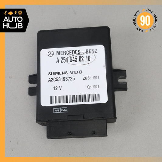 06-13 Mercedes W251 R350 E550 Rear Air Suspension Control Module 2515450316 OEM - photo 1