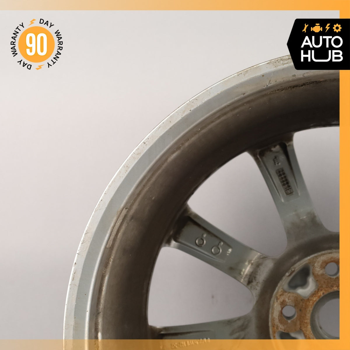 Maserati Quattroporte M139 8.5 x 19 19" Front Wheel Rim Silver 193840 OEM - photo 8