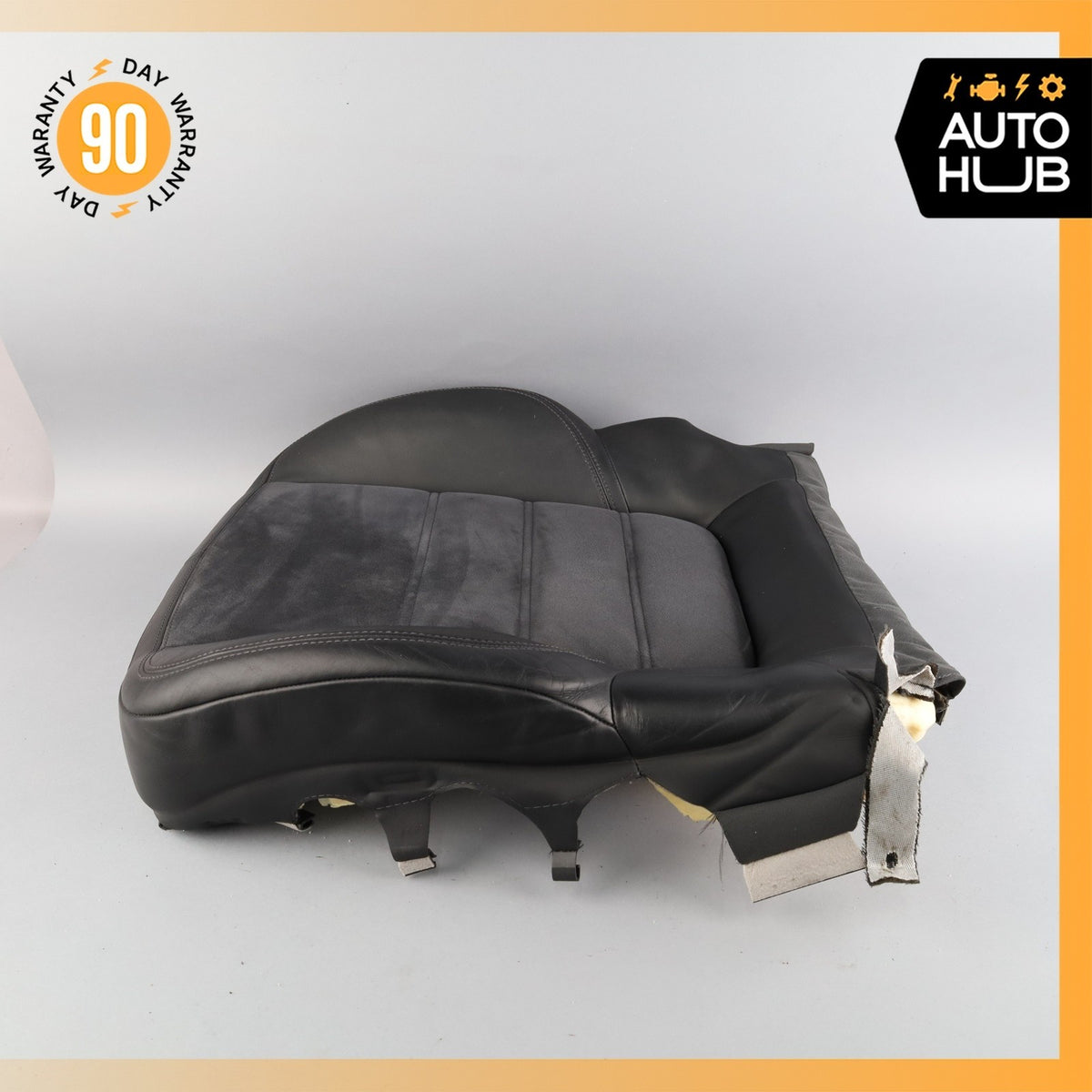 15-18 Porsche Macan 95B GTS Front Left Driver Seat Lower Cushion Suede OEM 46k - photo 18