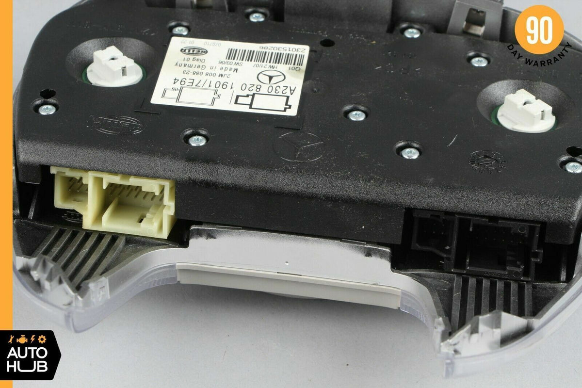 05-12 Mercedes R230 SL550 SL55 AMG Interior Overhead Dome Reading Light Gray OEM - photo 10