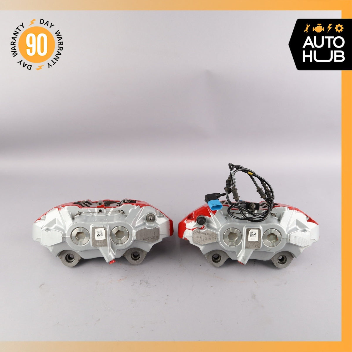 Mercedes W213 E43 C43 CLS53 AMG Front Right & Left Side Brake Calipers Set OEM - photo 9