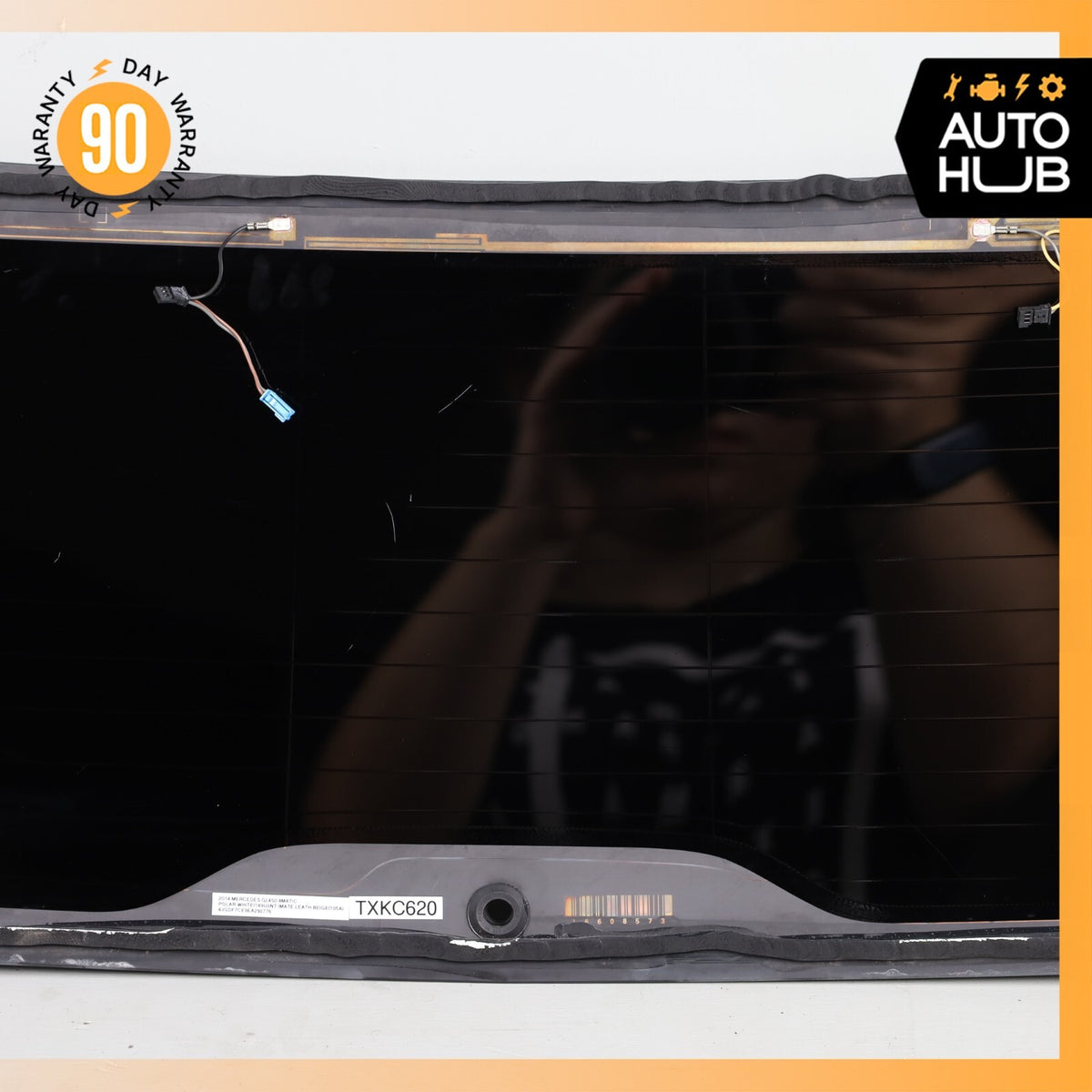 Mercedes X166 GL450 GLS550 Trunk Lid Tailgate Hatch Windshield Window Glass OEM - photo 8