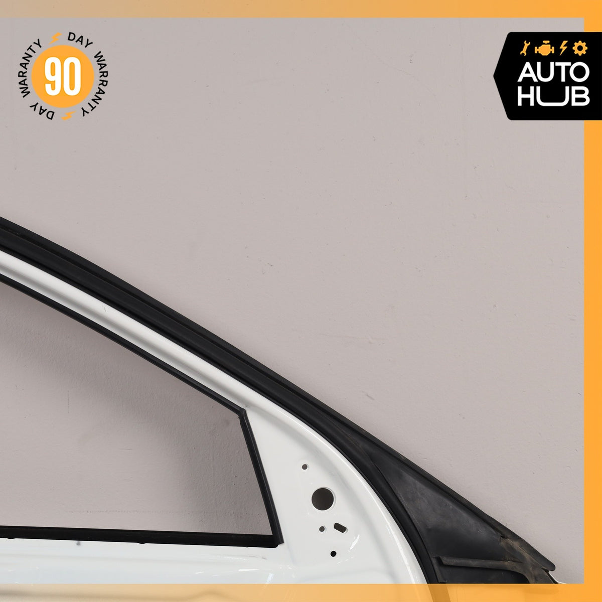 15-21 Mercedes W205 C300 C350e C400 C450 AMG Left Side Door Shell White OEM - photo 14