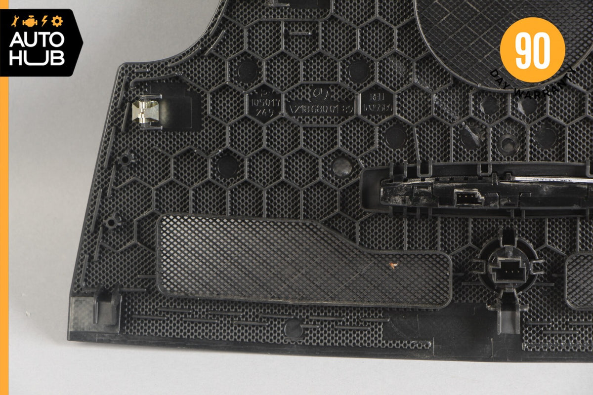 12-18 Mercedes W218 CLS550 CLS400 Dashboard Dash Grille Speaker Cover Black OEM - photo 9