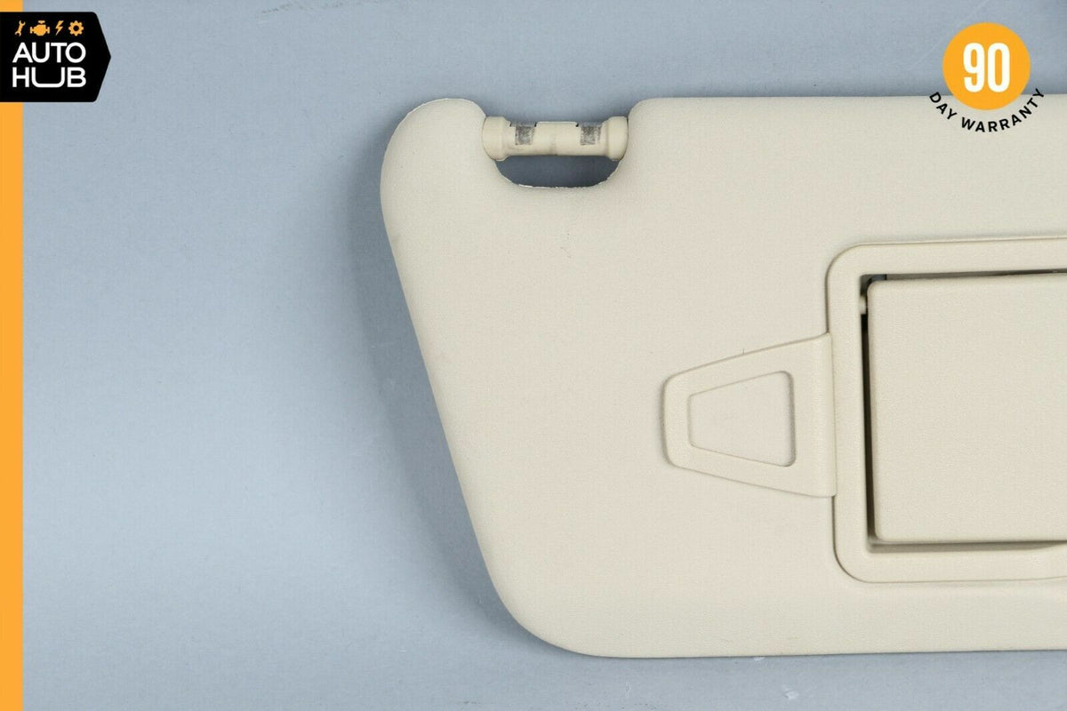 08-14 Mercedes W204 C250 C300 C350 Right Side Sunvisor Sun Visor Beige OEM - photo 5