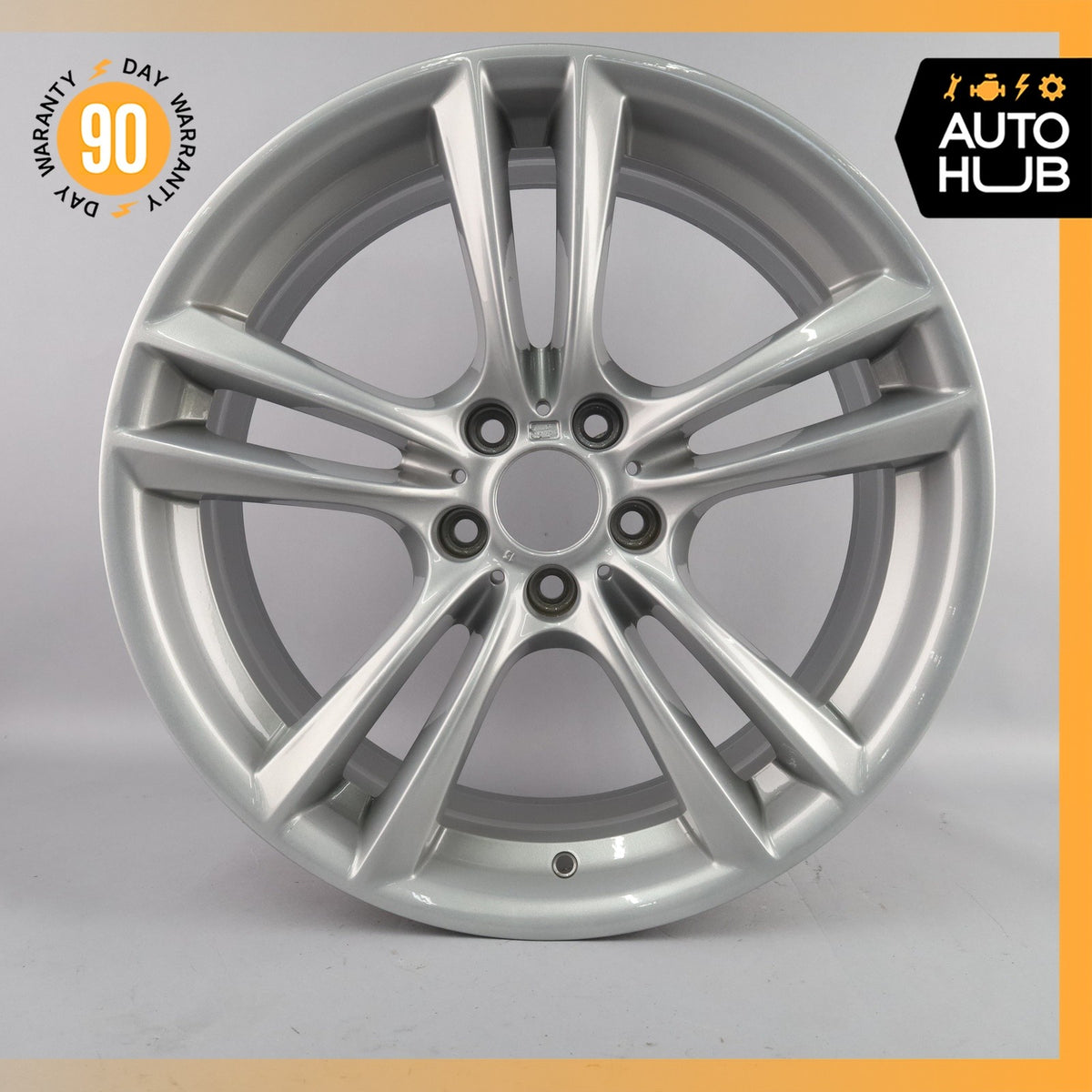 09-17 BMW F10 535i 740i Style 303 M-Sport 8.5 x 20 20" Front Wheel Rim OEM - photo 2