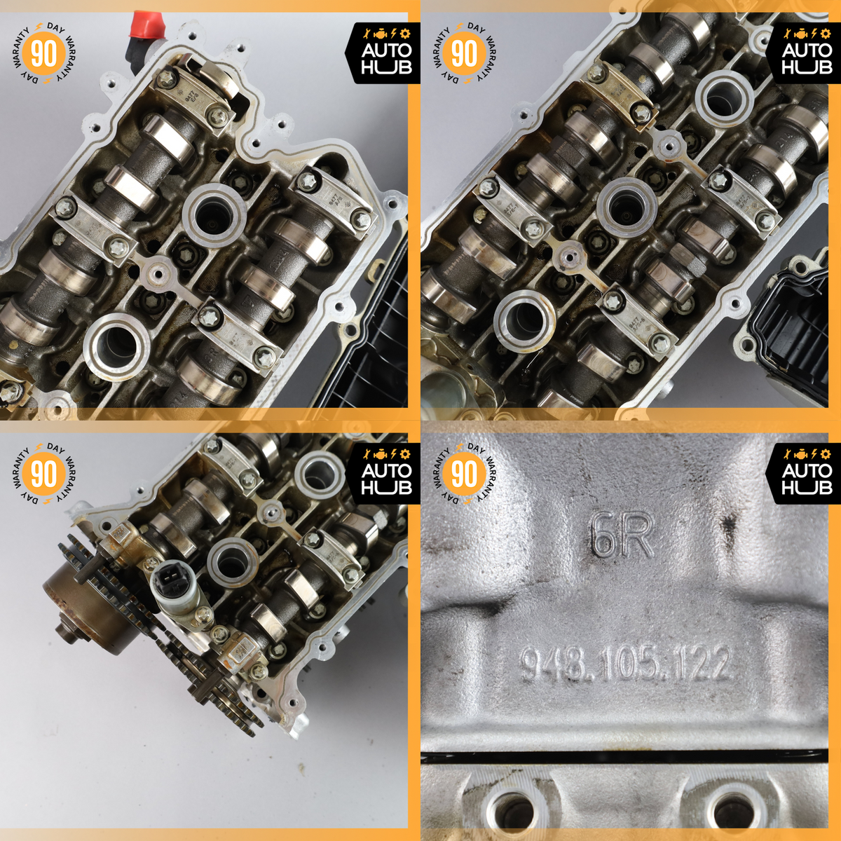 03-06 Porsche Cayenne 955 Turbo 4.5L V8 Left Side Cylinder Head OEM - photo 21