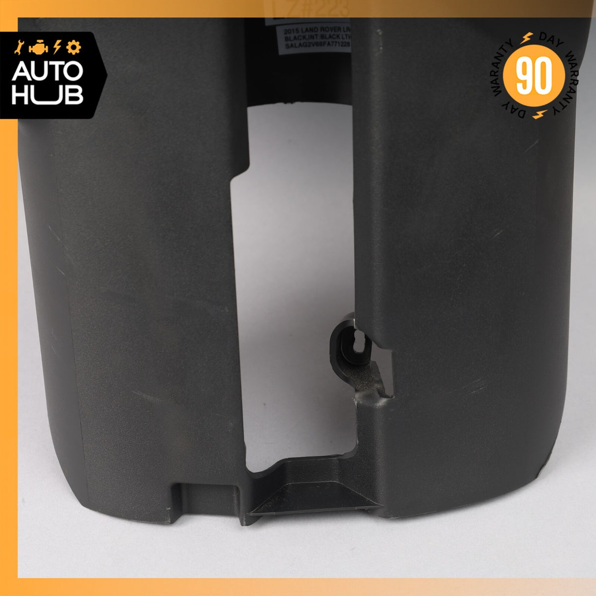 05-16 Land Rover LR4 HSE Steering Column Upper & Lower Cover Trim Black OEM 86k - photo 12