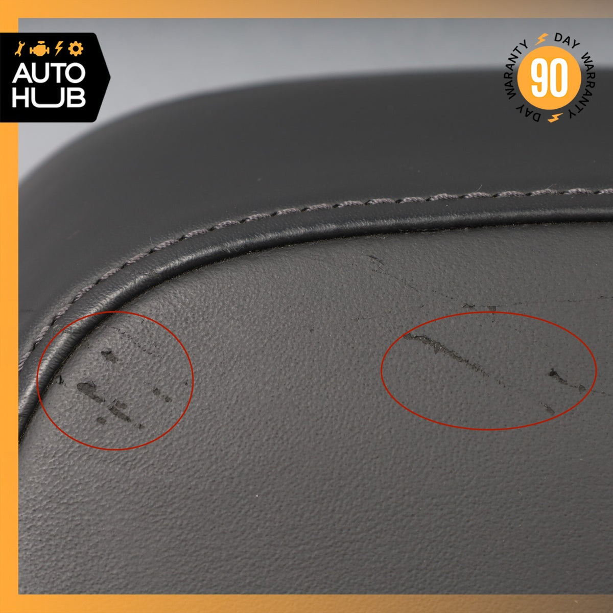 11-18 Porsche Cayenne 958 Turbo S Rear Left Driver Headrest Head Rest OEM - photo 7
