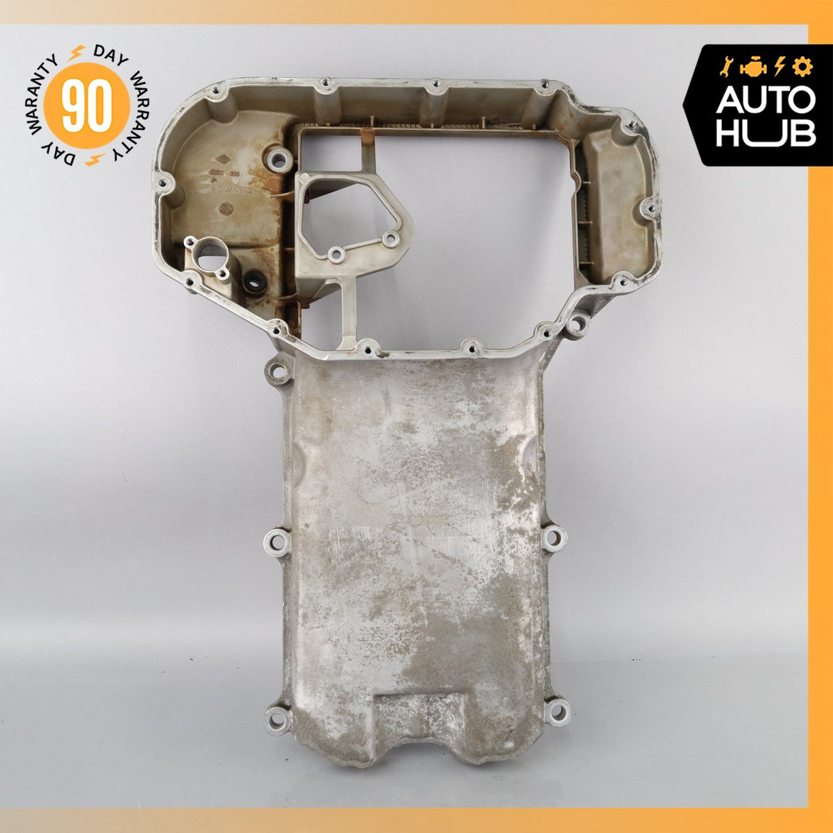 01-02 Mercedes W220 S600 CL600 V12 Engine Upper Oil Pan 1370140602 OEM - photo 1