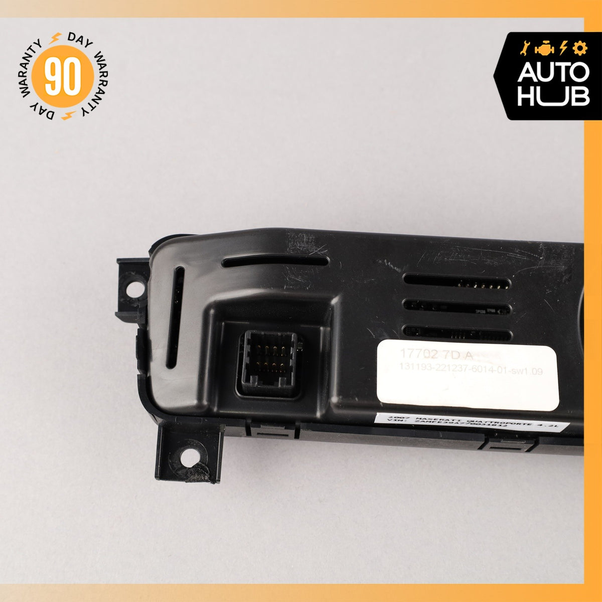 04-19 Maserati Quattroporte M139 AC A/C Heater Climate Control Switch OEM 55k - photo 9