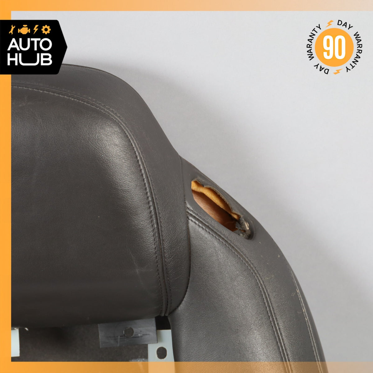 04-05 Cadillac XLR Left Driver Side Top Upper Seat Cushion Black OEM - photo 10