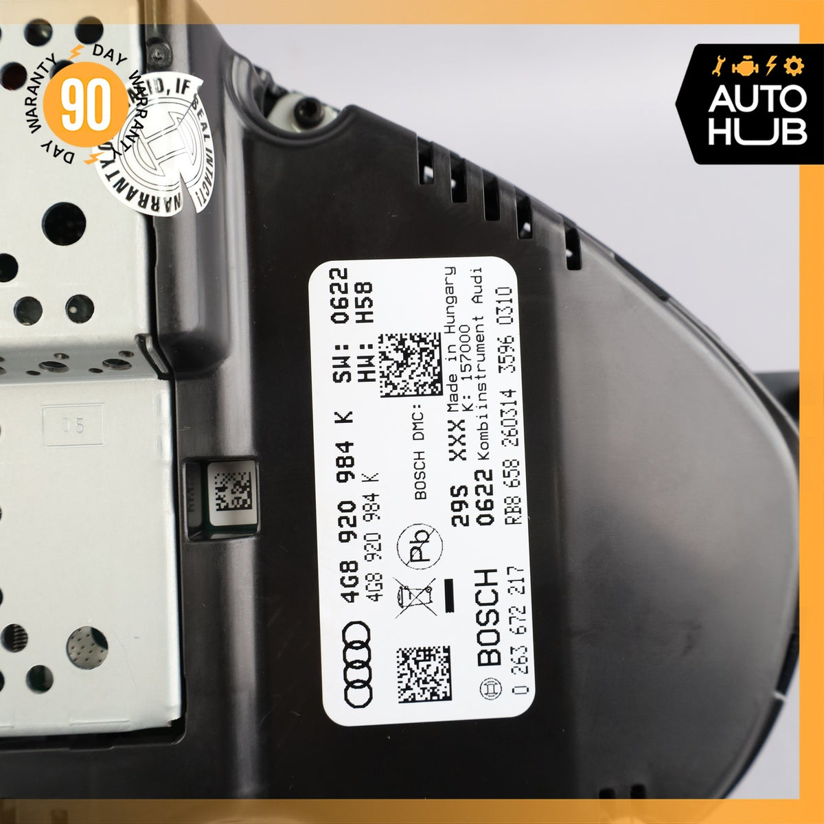 12-18 Audi C7 A6 Instrument Cluster Speedometer OEM 75k - photo 16