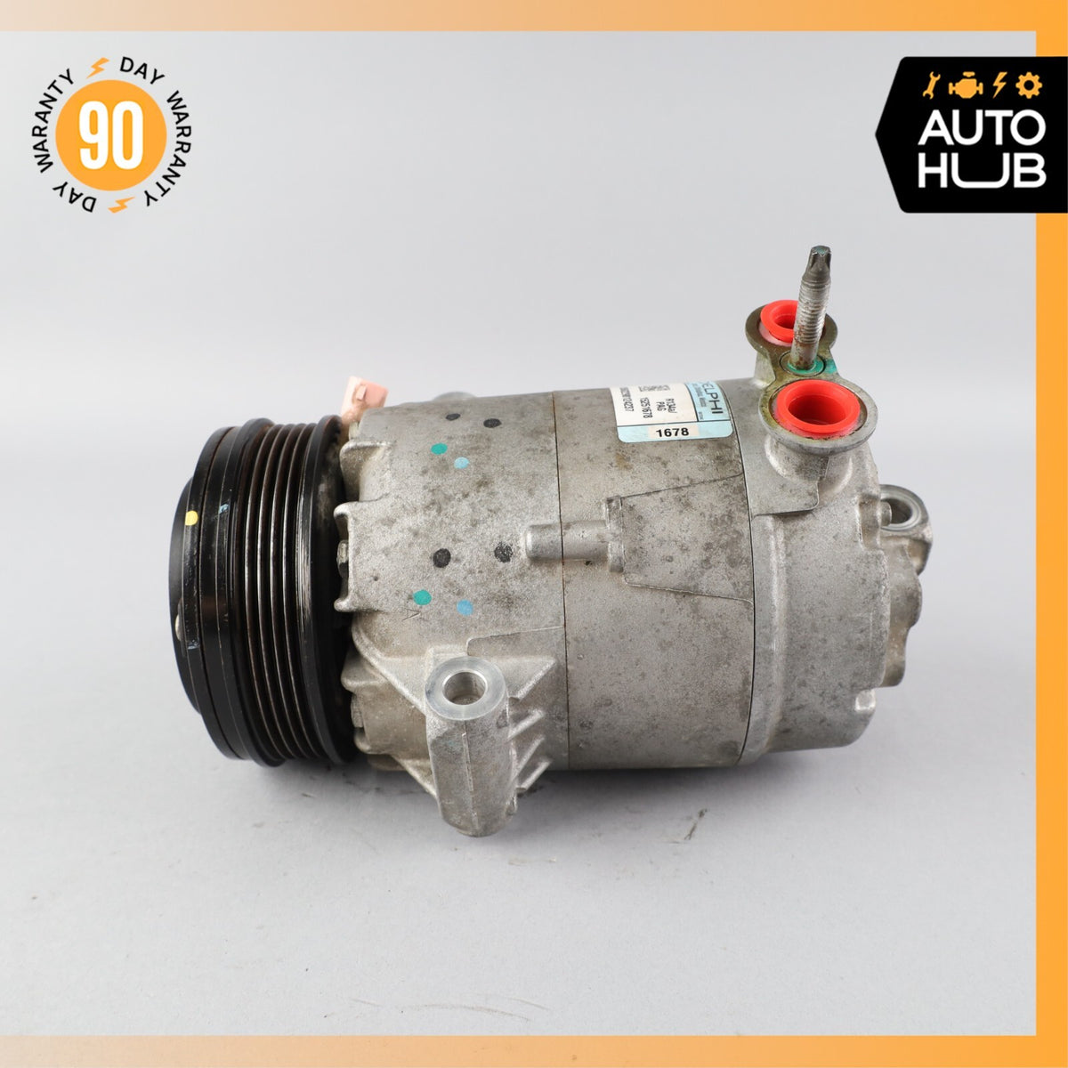 04-09 Cadillac XLR A/C Air Conditioning Compressor 15251678 OEM 44k - photo 3
