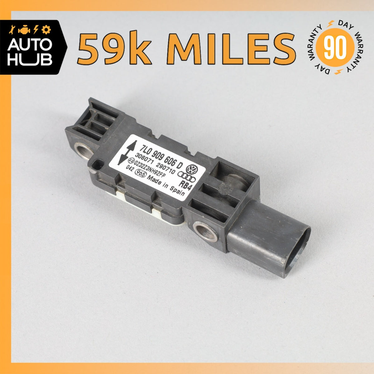 Bentley Continental GTC GT Flying Spur Airbag Crash Impact Sensor SRS OEM 59k - photo 1