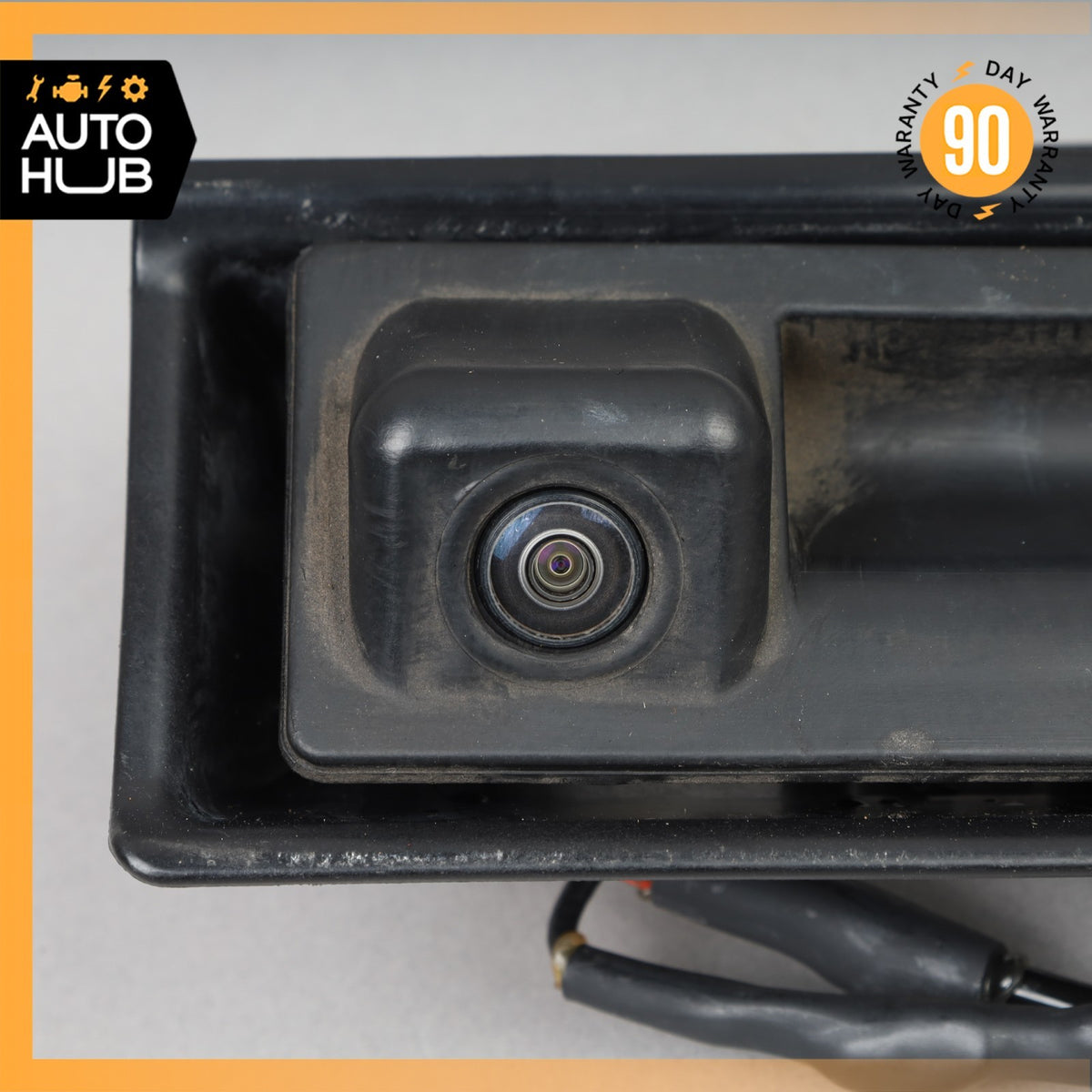 15-18 Porsche Cayenne 958 Trunk Tailgate Release Open Handle w/ Camera OEM 97k - photo 3