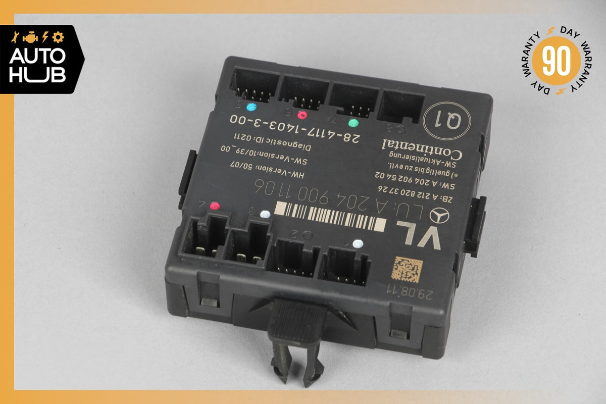 08-18 Mercedes W204 C250 E400 C300 E350 Front Left Side Door Control Module OEM - photo 4