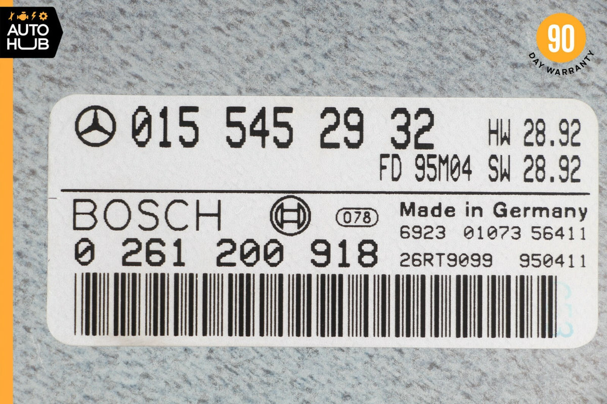 92-99 Mercedes R129 SL500 S500 400SEL Carb Engine Control Module 0155452932 OEM - photo 10
