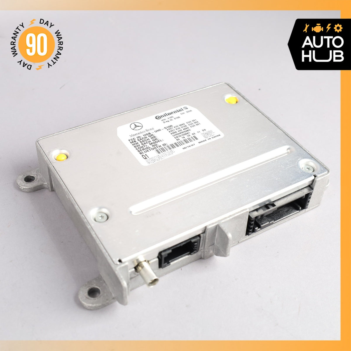 07-10 Mercedes W221 S550 CL550 Bluetooth Communication Module 2218709092 OEM - photo 1