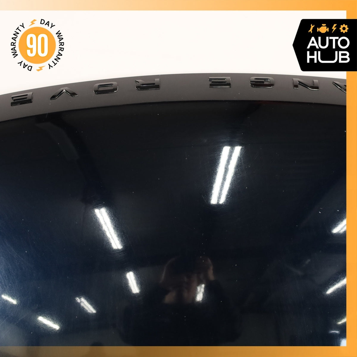 14-22 Range Rover Sport L494 Hood Bonnet Cover Panel Assembly Black OEM - photo 4