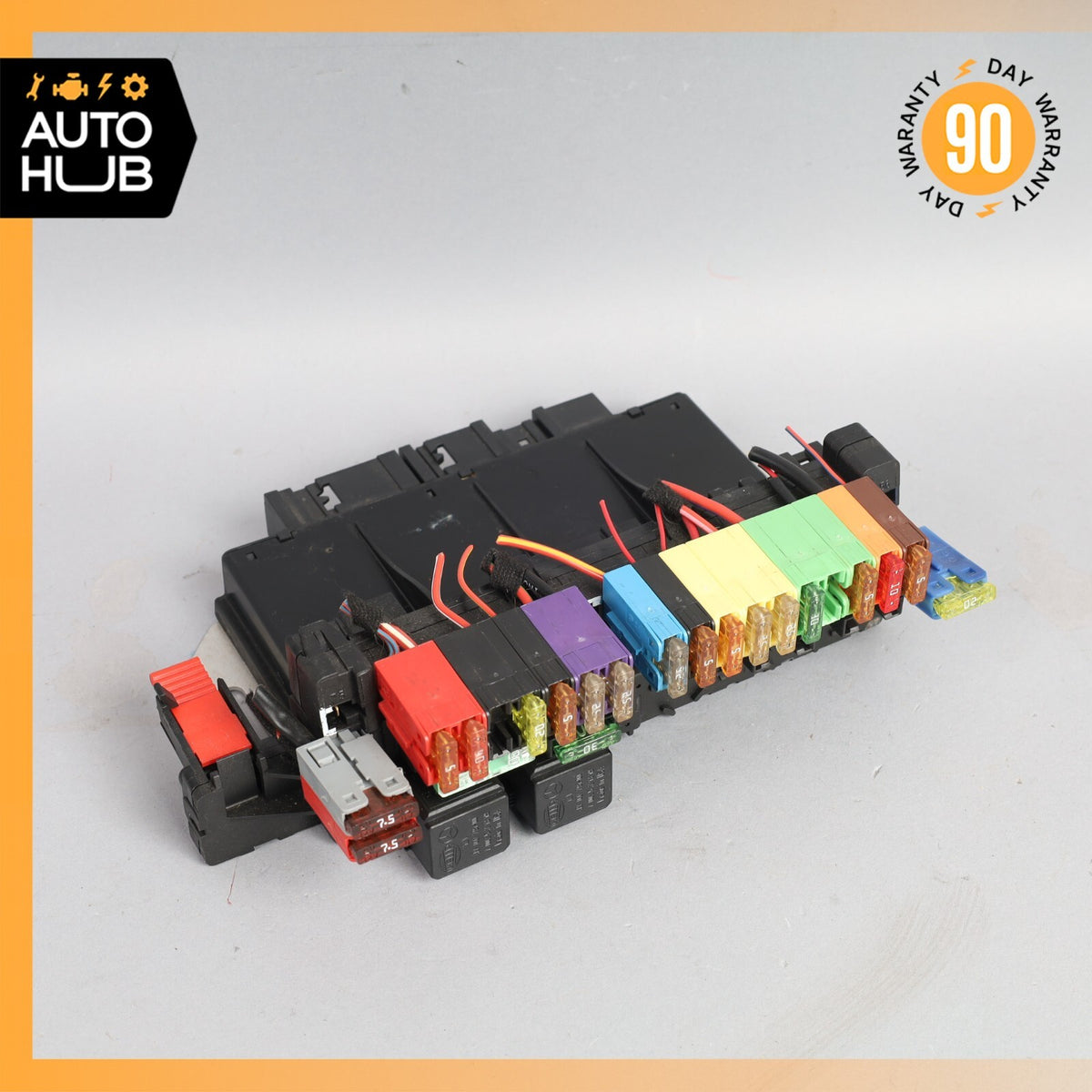 03-12 Mercedes R230 SL550 SL55 AMG SL550 Rear SAM Fuse Box Relay Module OEM - photo 2