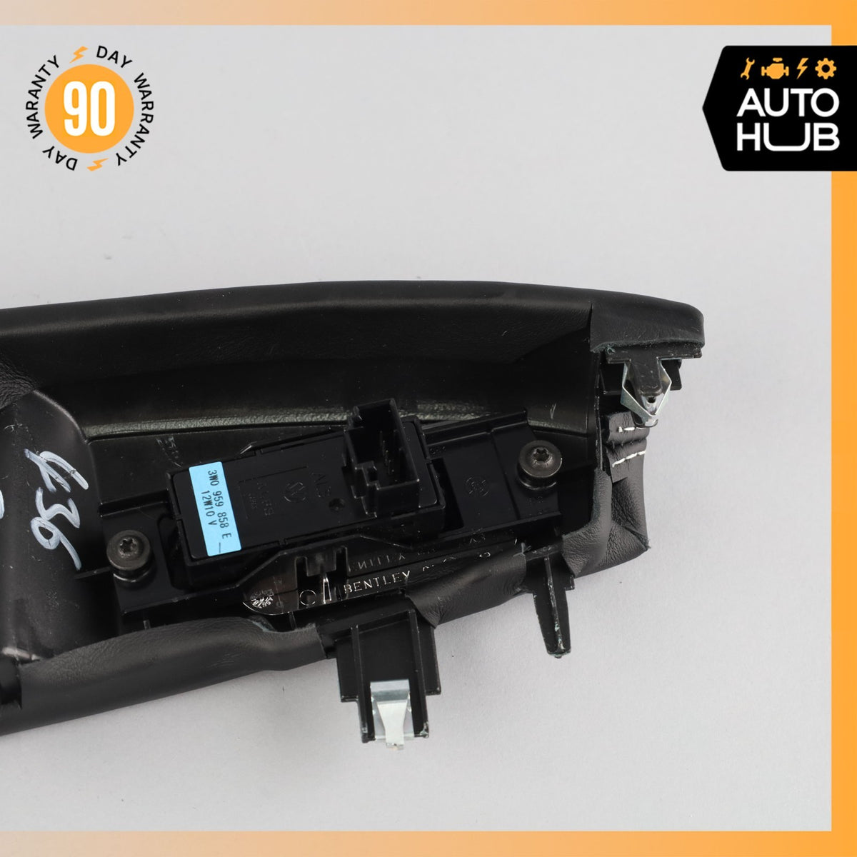 12-18 Bentley Continental GTC Rear Left Interior Door Panel Armrest OEM 73k - photo 10