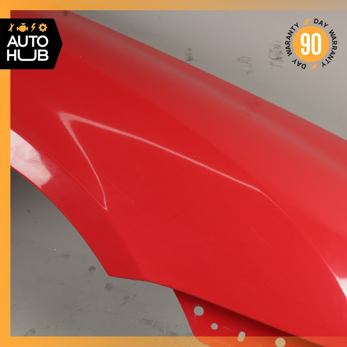 03-11 Bentley Continental GT GTC Right Passenger Side Fender Assembly Red OEM - photo 6