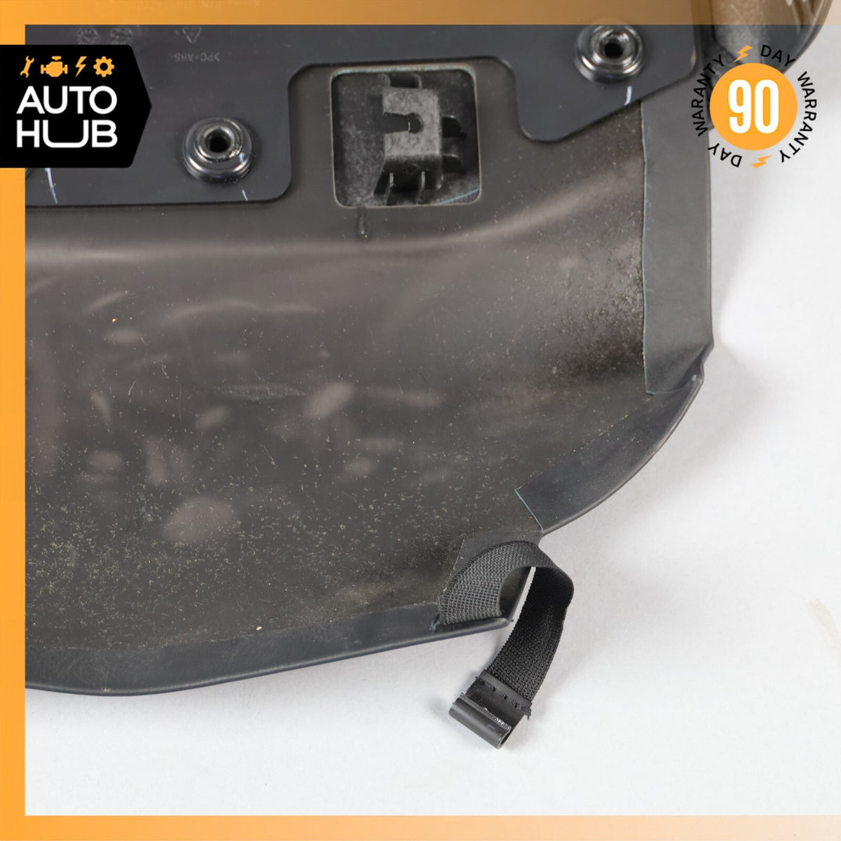 20-22 KARMA Revero GT GTS Back Panel Seat Cover Front Left Side Black OEM 11k - photo 21