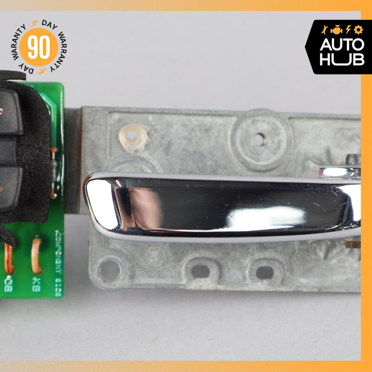 00-09 Bentley Arnage Front Right Interior Door Release Handle w/ Switch OEM - photo 4