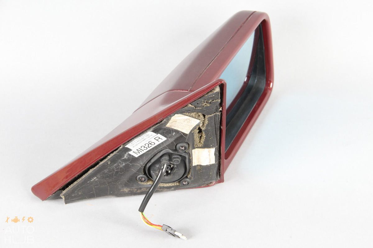 90-96 Mercedes R129 SL320 500SL 600SL Side View Door Mirror Right Passenger Red - photo 11