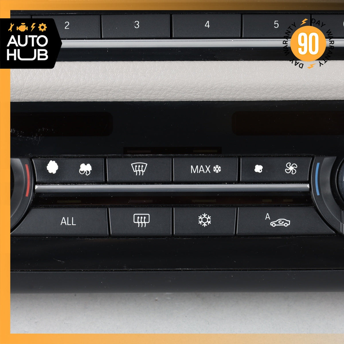 BMW F10 528i 550i AC A/C Automatic Heater Climate Control Switch OEM - photo 6