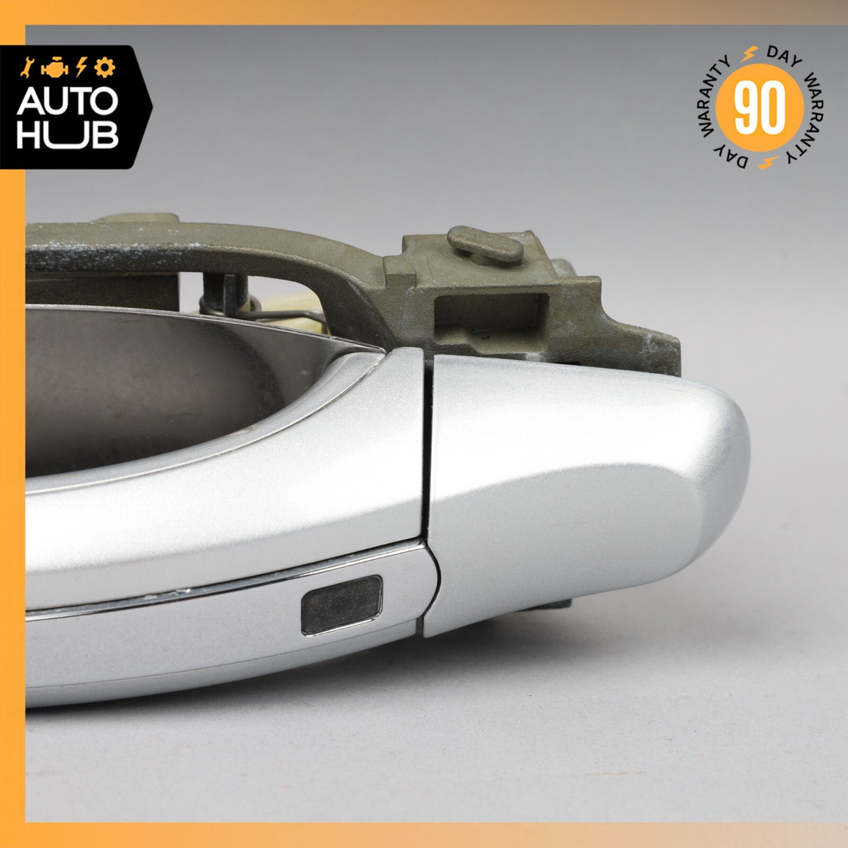 03-13 Bentley Continental GT GTC Right Side Door Handle Keyless Go Silver OEM - photo 7