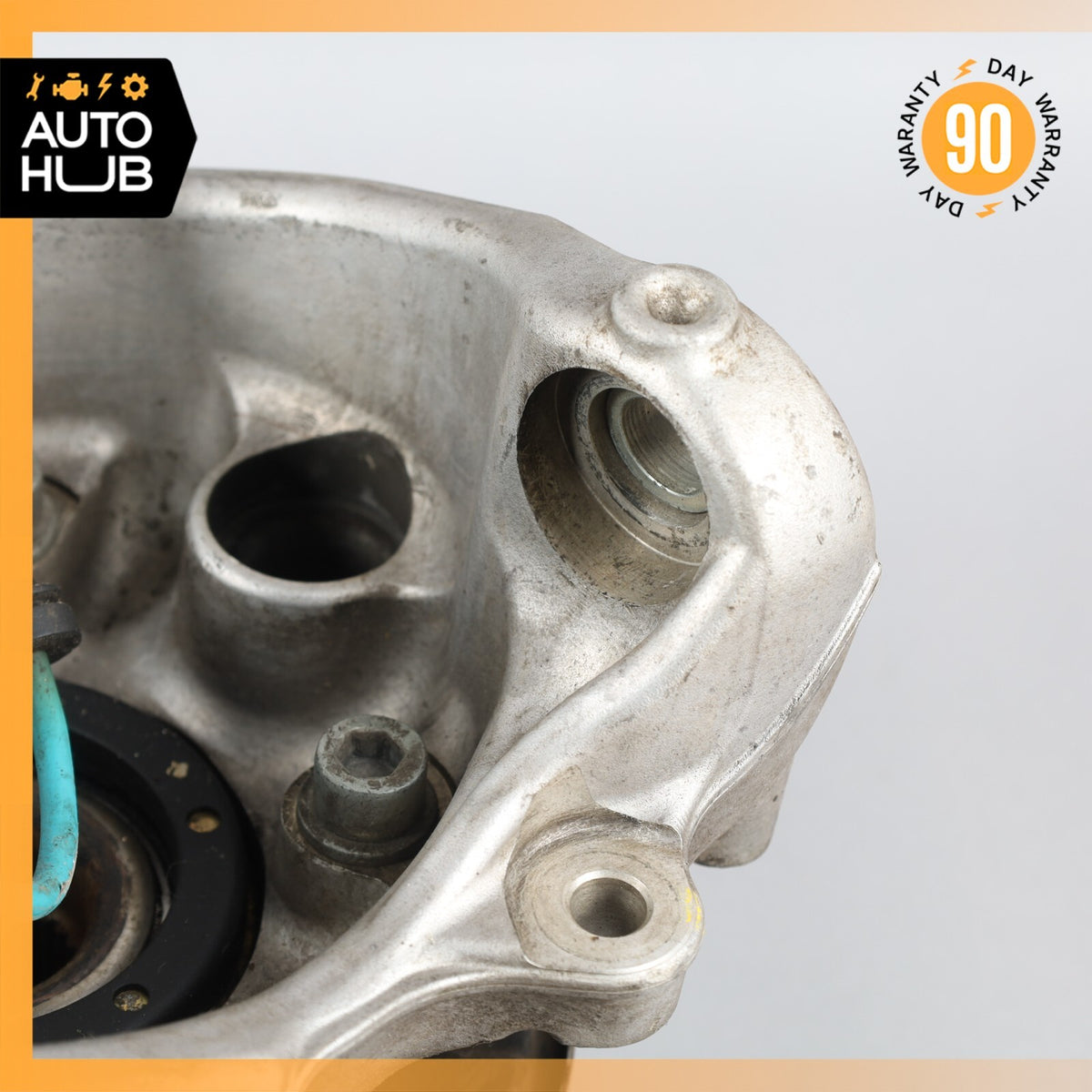 04-05 Maserati Quattroporte M139 Rear Left Side Spindle Knuckle Hub OEM - photo 9