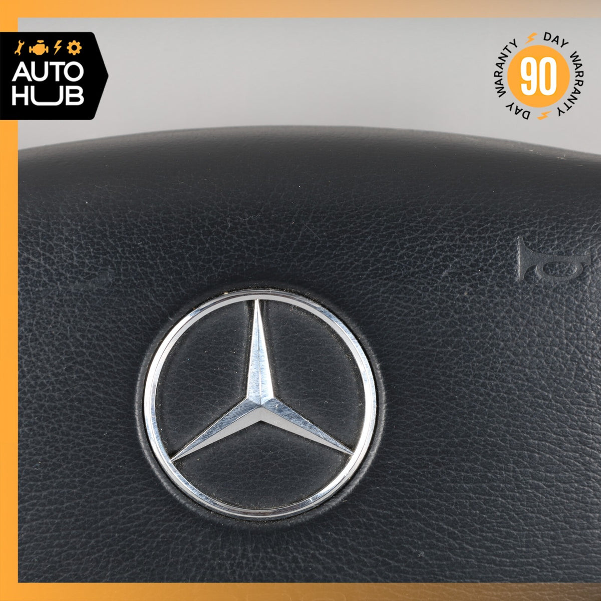 Mercedes R230 SL500 CLK500 E350 CLK55 Steering Wheel Airbag Air Bag Black OEM - photo 3