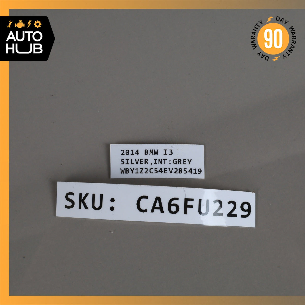 BMW i3 I01 Hybrid Front Left Driver Side A-Pillar Cover Panel Molding Black OEM - photo 13