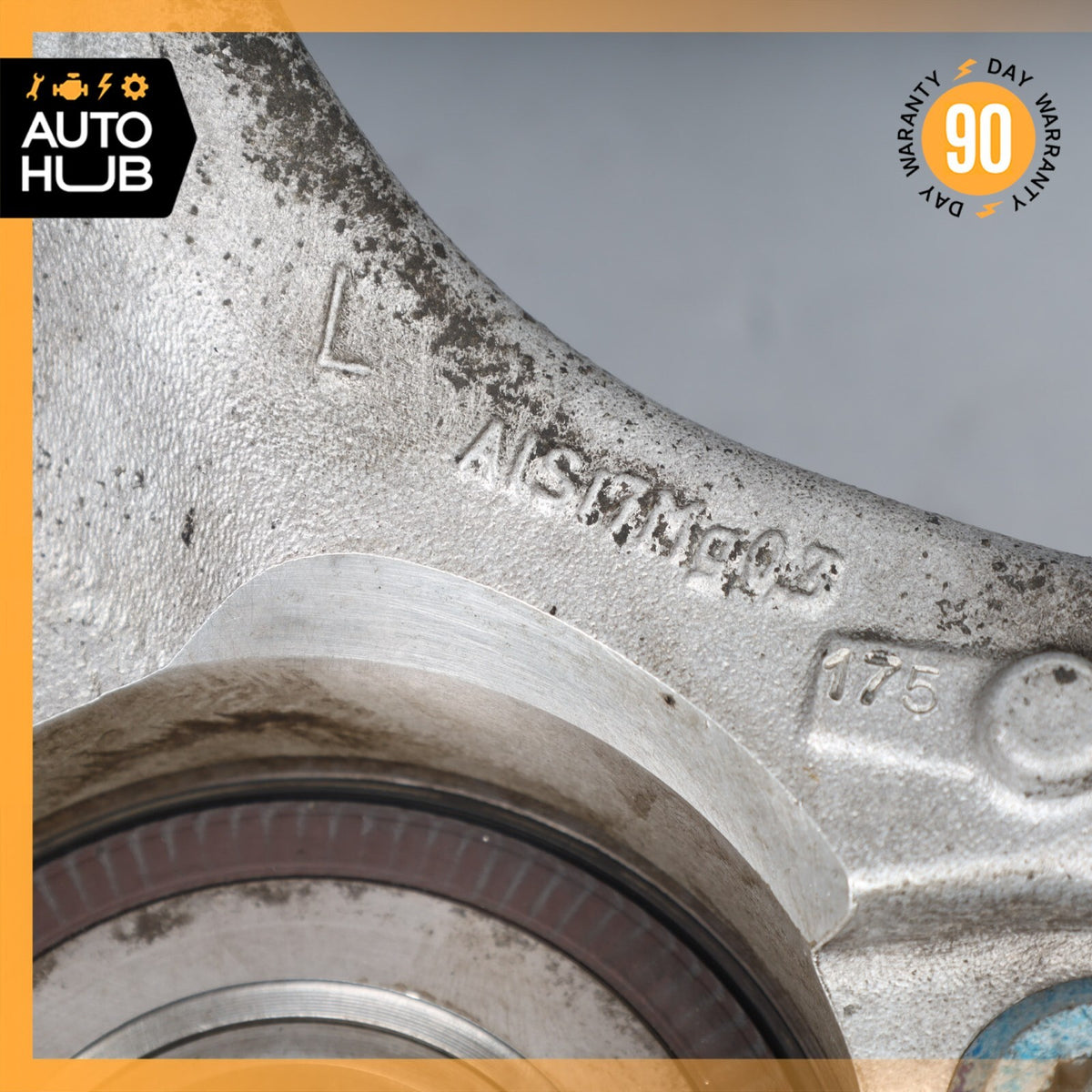 03-13 Bentley Continental GT Flying Spur Rear Left Side Spindle Knuckle Hub OEM - photo 13