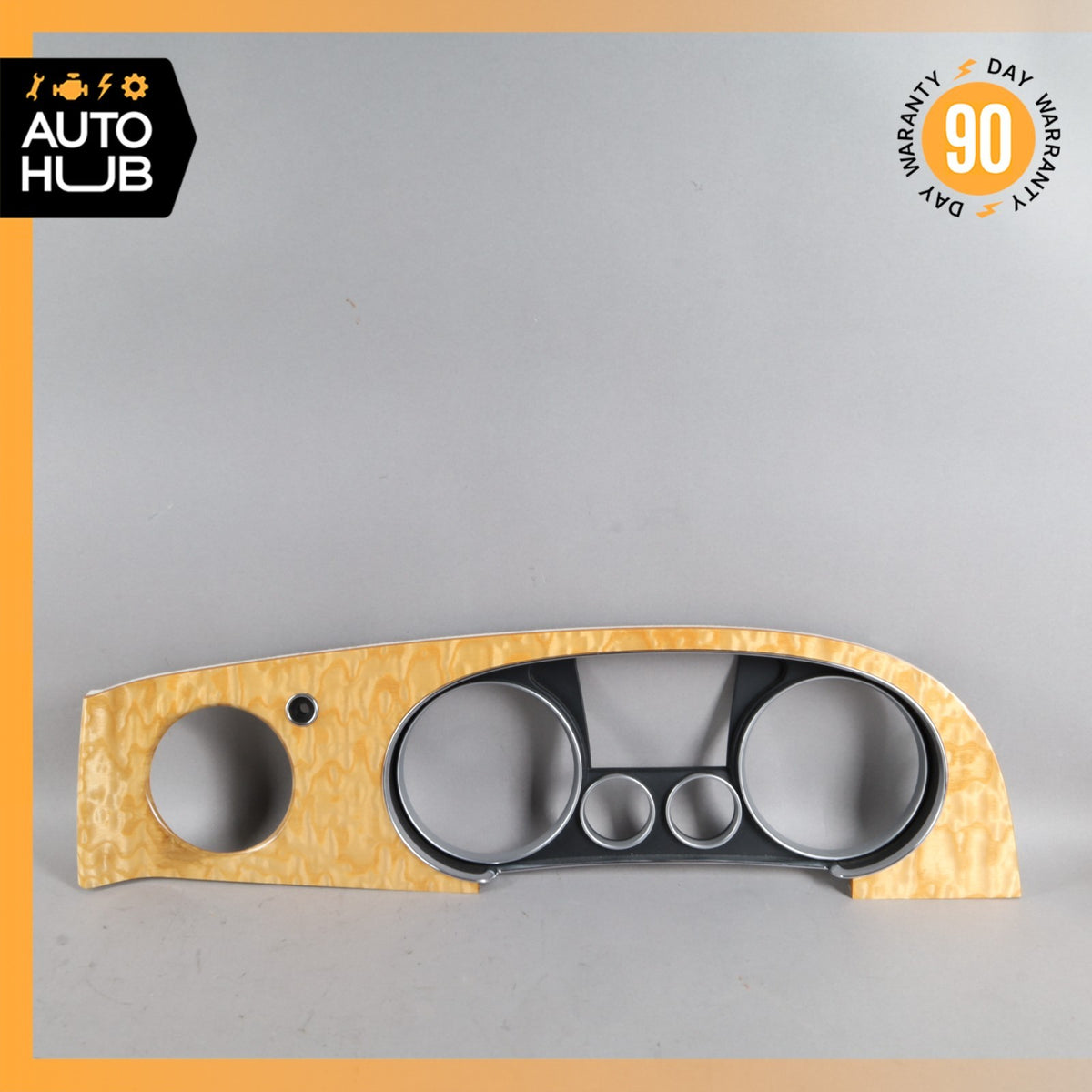 14-18 Bentley Flying Spur Dash Panel Speedometer Bezel Trim Wood OEM 40k - photo 1