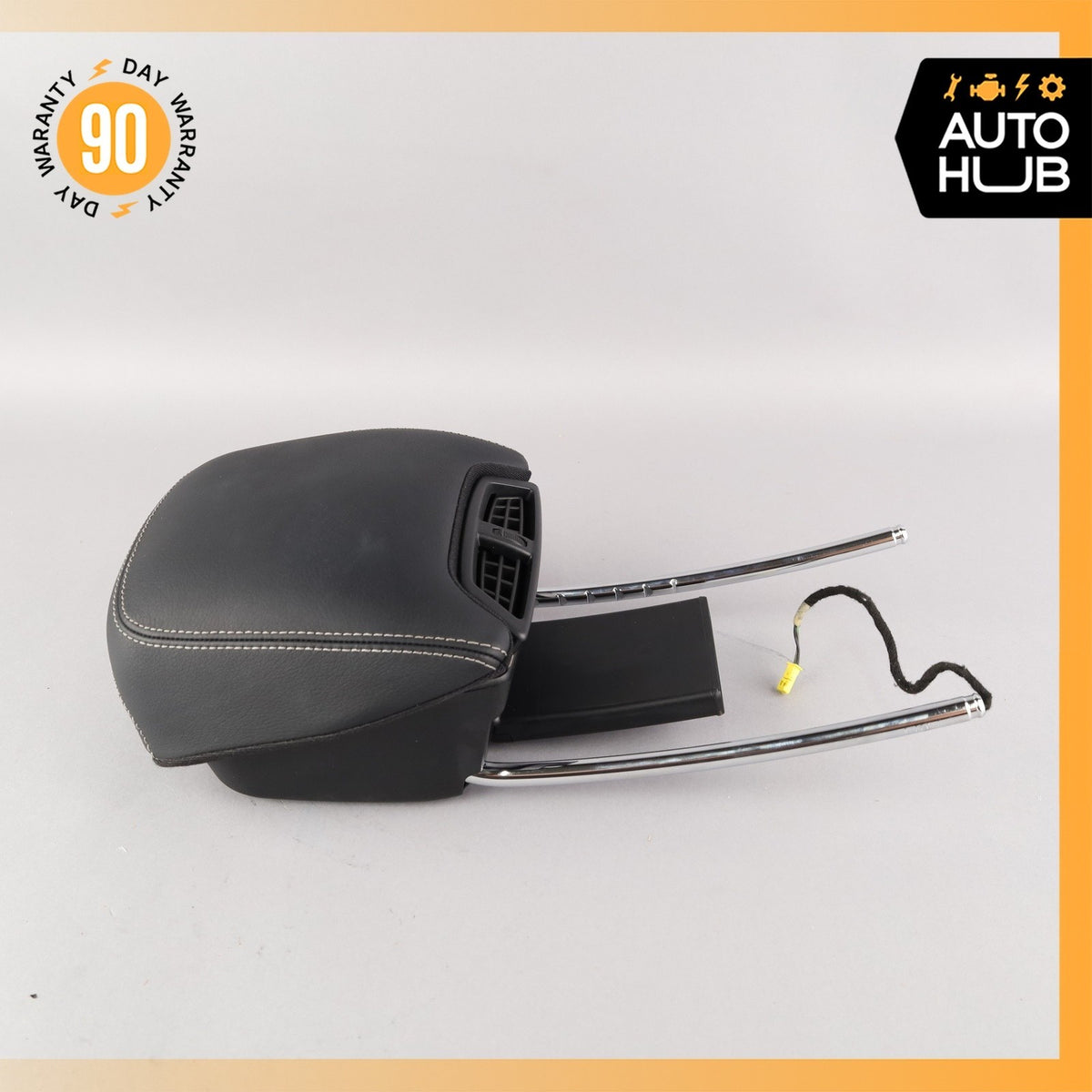11-13 Mercedes W207 E350 E550 Front Seat Cushion Headrest Head Rest Black OEM - photo 9