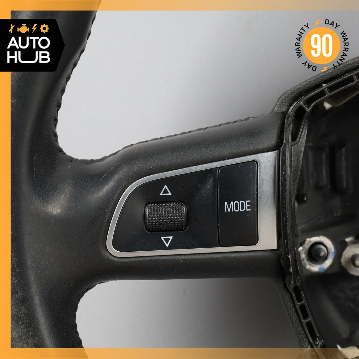 Audi 8R Q5 4-Spoke Steering Wheel w/ Switch Black 8R0419091S OEM - photo 2