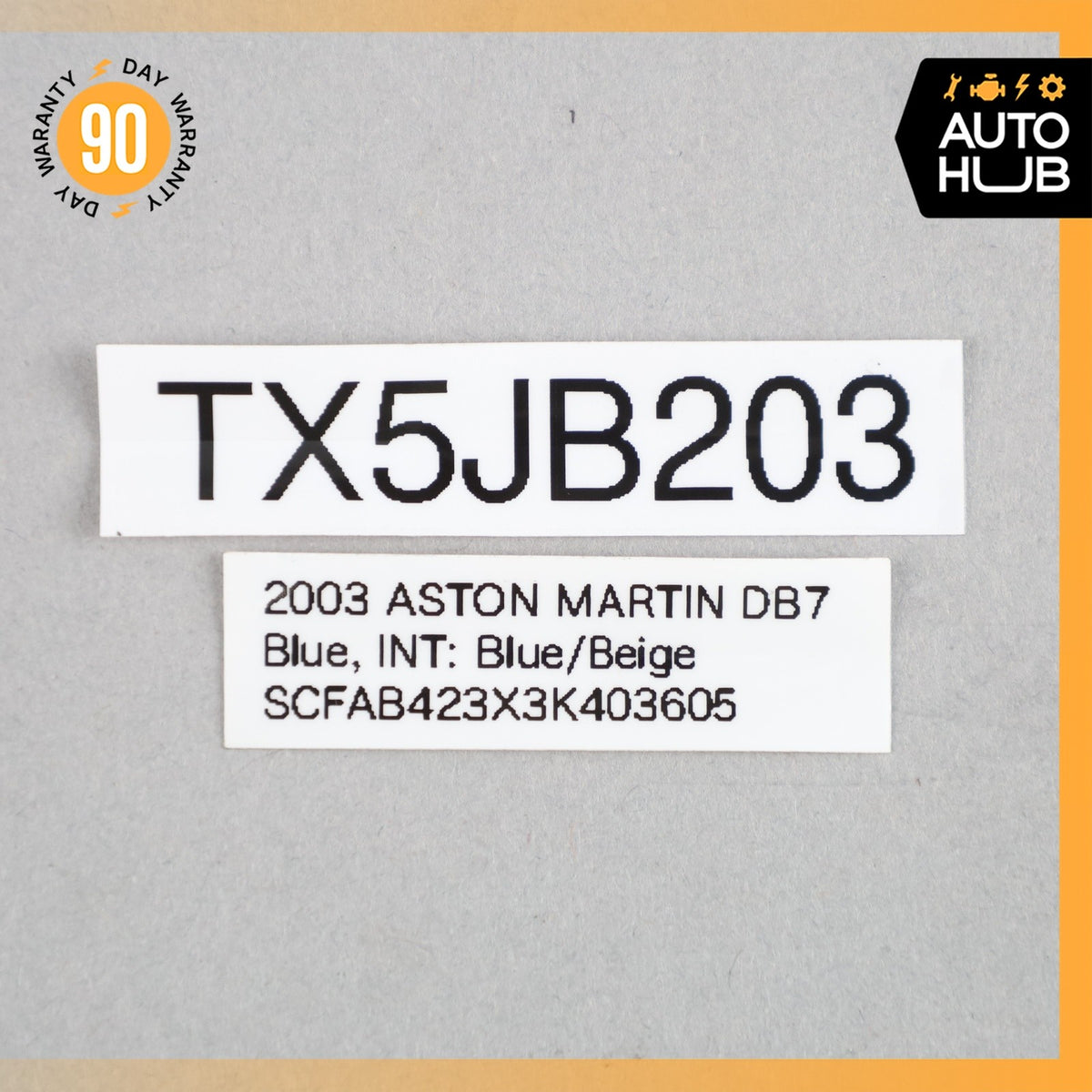 00-04 Aston Martin DB7 Vantage 5.9L Left Engine Throttle Body Adapter OEM 38k - photo 14