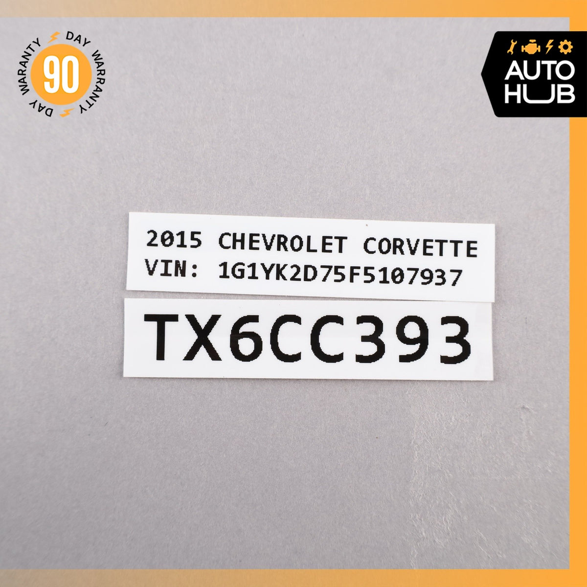 2015 Chevrolet Corvette C7 Stingray Remote Control Door Lock Receiver Module OEM - photo 10