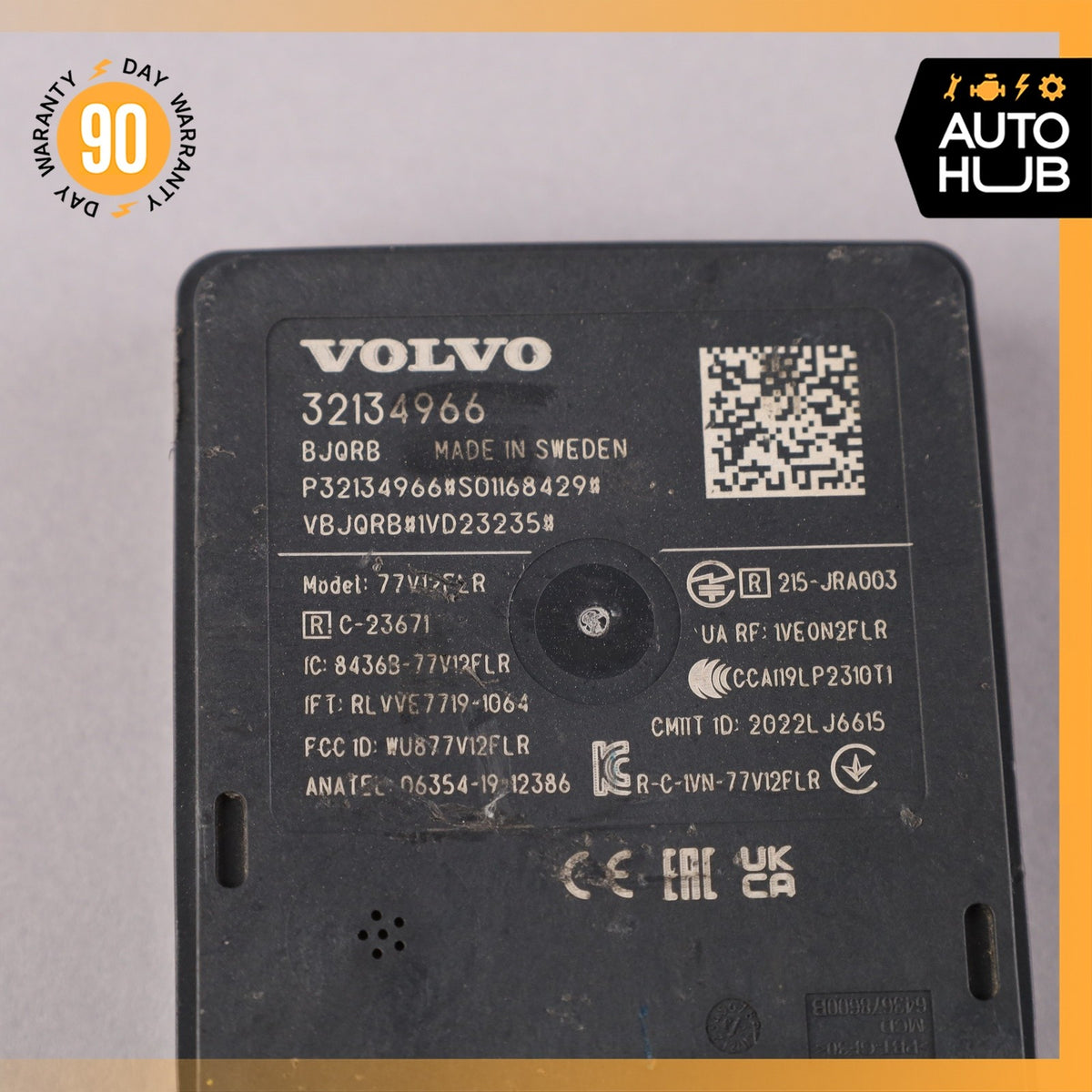 23-25 Volvo S60 Front Blind Spot Radar Distance Sensor OEM 60k - photo 9