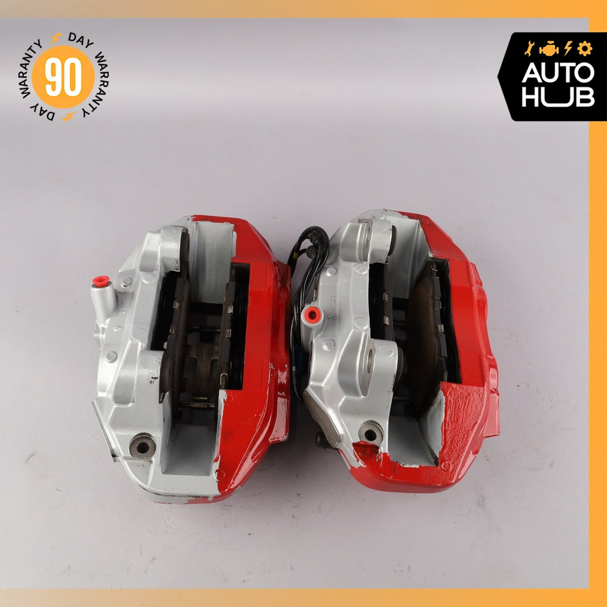 Mercedes W213 E43 C43 CLS53 AMG Front Right & Left Side Brake Calipers Set OEM - photo 13